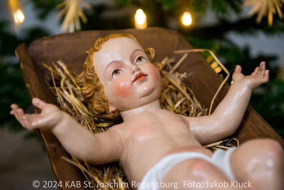 Christkind aus der Niedermünsterkirche in Regensburg
